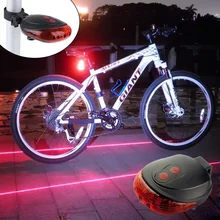 

Bicycle mountain bike dead flying bicycle laser tail light sky star tail light safety warning light equipment accessories