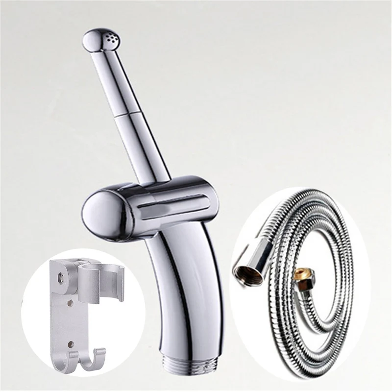 bidet set4 7 отверстий биде душ опрыскиватель портативный биде гигиенический смеситель для душа полив туалет спрей пистолет Ванная комната Туалет Биде Душ - Цвет: bidet set4