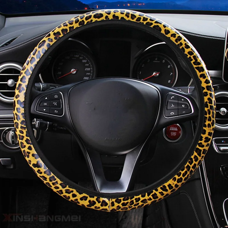 Аксессуары для салона автомобиля подходит для большинства автомобилей крышка рулевого колеса автомобиля камуфляжная противоскользящая