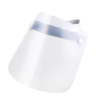 

1PC Protective Adjustable Anti Droplet Dust-Proof Full Face Cover Mask Visor Shield Droplet Windproof Face Shield Washable