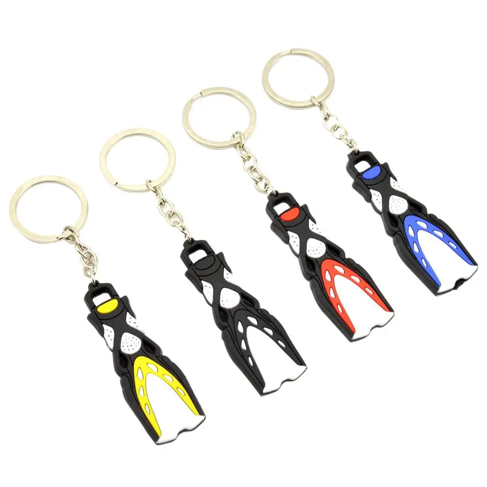 OutdoorSportsMiniScubaDivingFinKeyChainKeyChainFlipperKeyringDiverDivingAccessories