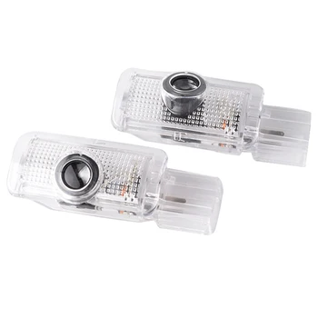 

2Pcs Car Logo LED Door Welcome Light Laser Projector For Mercedes Benz R ML GL Class W215 W164 X164 AMG 4Matic