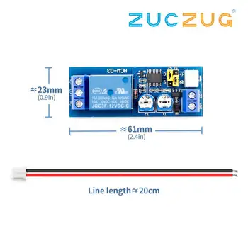 

5V 12V 24V Infinite loop / single / delay double adjustable / multi-function relay module / delay circuit module