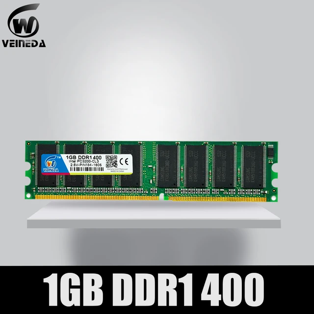 VEINEDA DDR1 1gb di Ram ddr 400 PC3200 ddr400 Per AMD Intel della Scheda  Madre Compatibile ddr 333 PC2700 - AliExpress