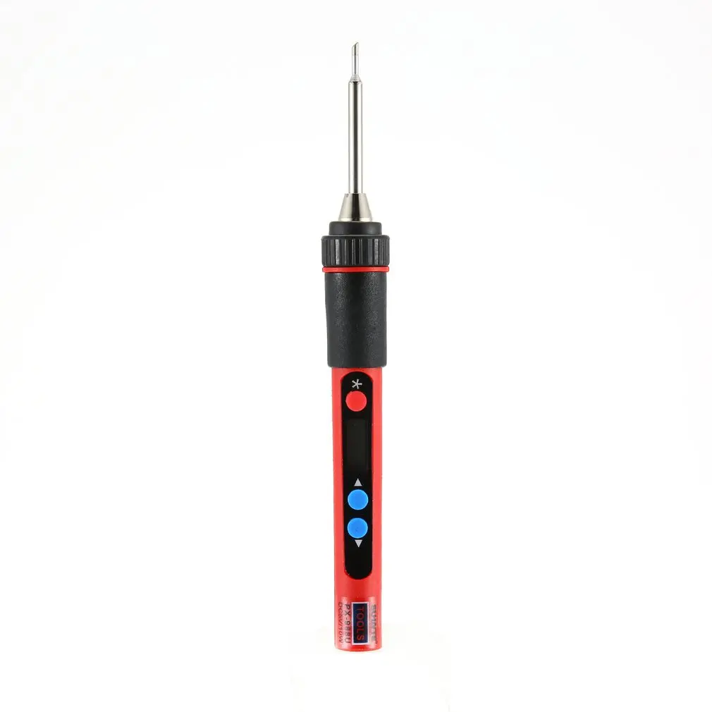 PX-988 5V 10W USB LED Digital Temperature Adjustable Internal Heating Electric Soldering Iron Tools Kits with Soldering Tips