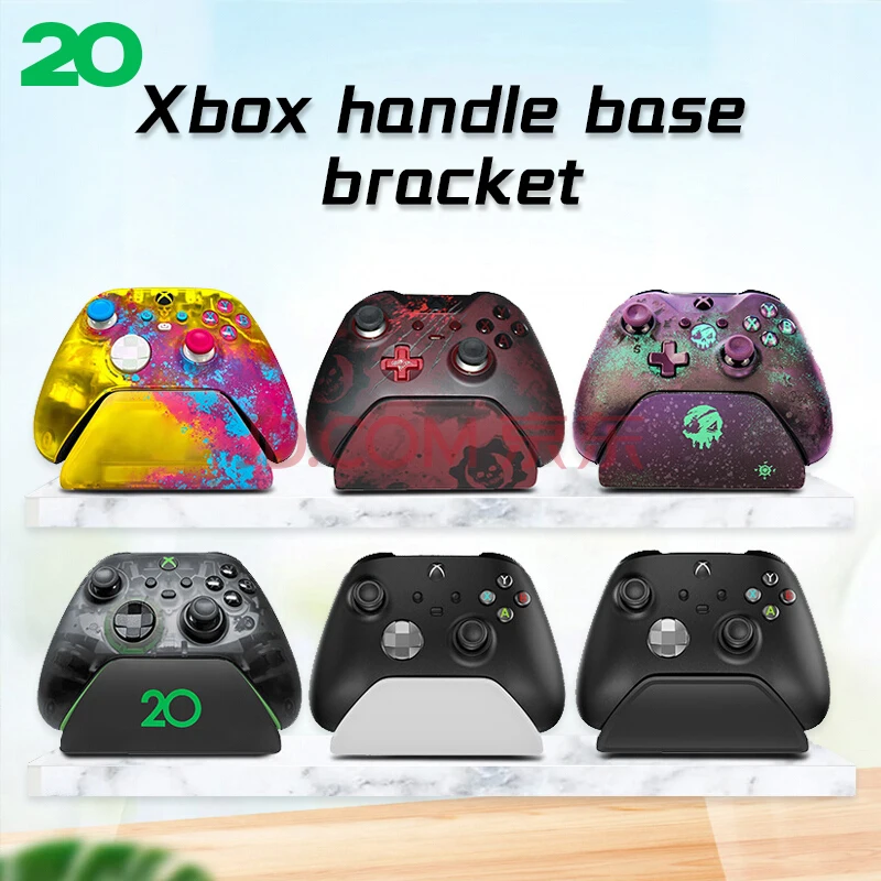 For 20th anniversary Xbox Series S X ONE / ONE SLIM/ONE X Gamepad Mount Desk Holder Bracket Game Controller Stand Dock Support - ANKUX Tech Co., Ltd