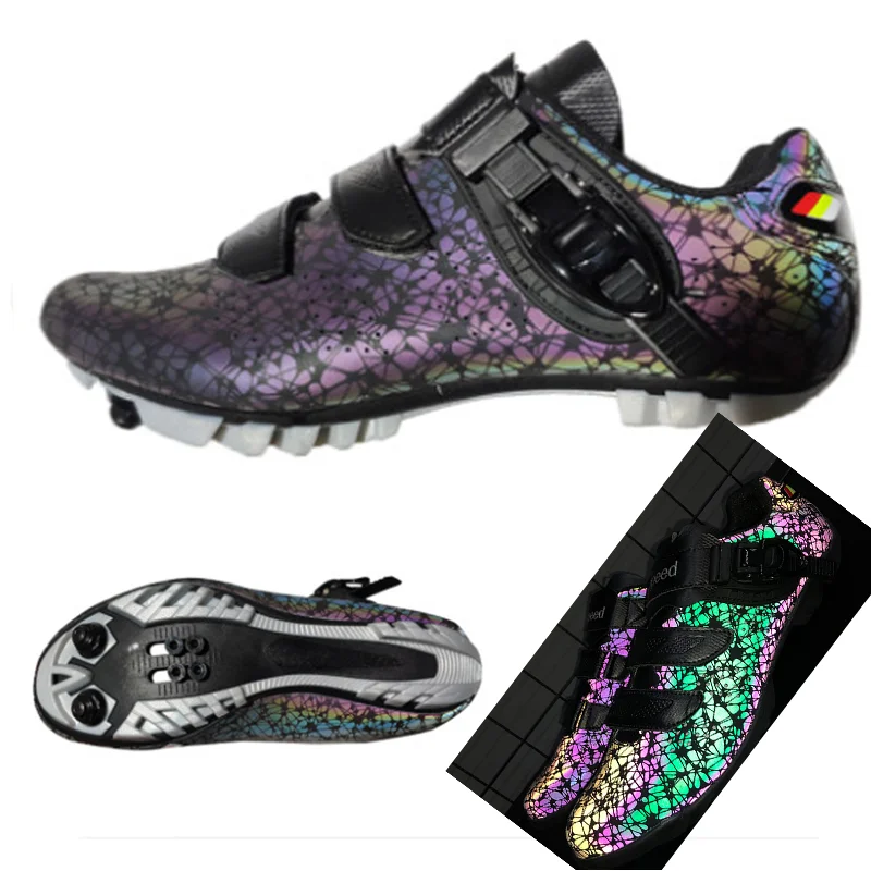 

Ultralight Breathable Pro Self-Locking Cycling Shoes Athletic MTB Bike Shoes Racing Road Bicycle Sneaker Unisex Zapatos Ciclismo