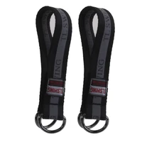300Kg Bearing Load Heavy Duty Hanging Straps Tree Swing Hanging Kits, Black 1