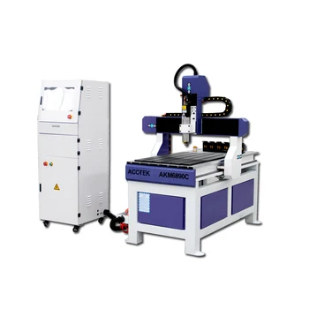 Kaufen Linear ATC 3d Mini Werbung Cnc Router 6090 Holz Möbel Design Maschine