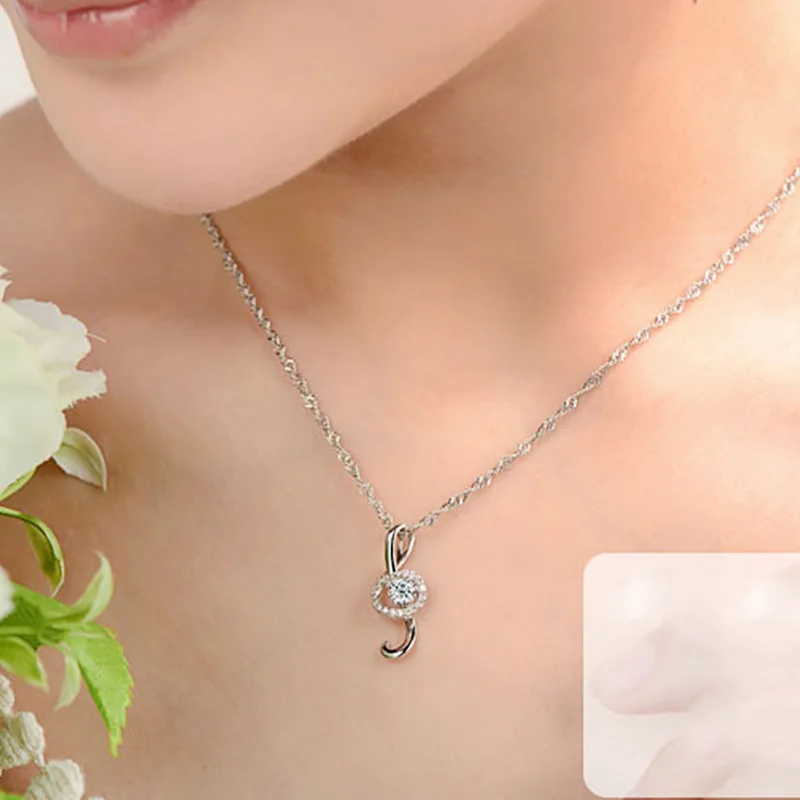 Твердые 18K золото 0.18ct натуральный алмаз кулон ожерелье для женщин- DHL