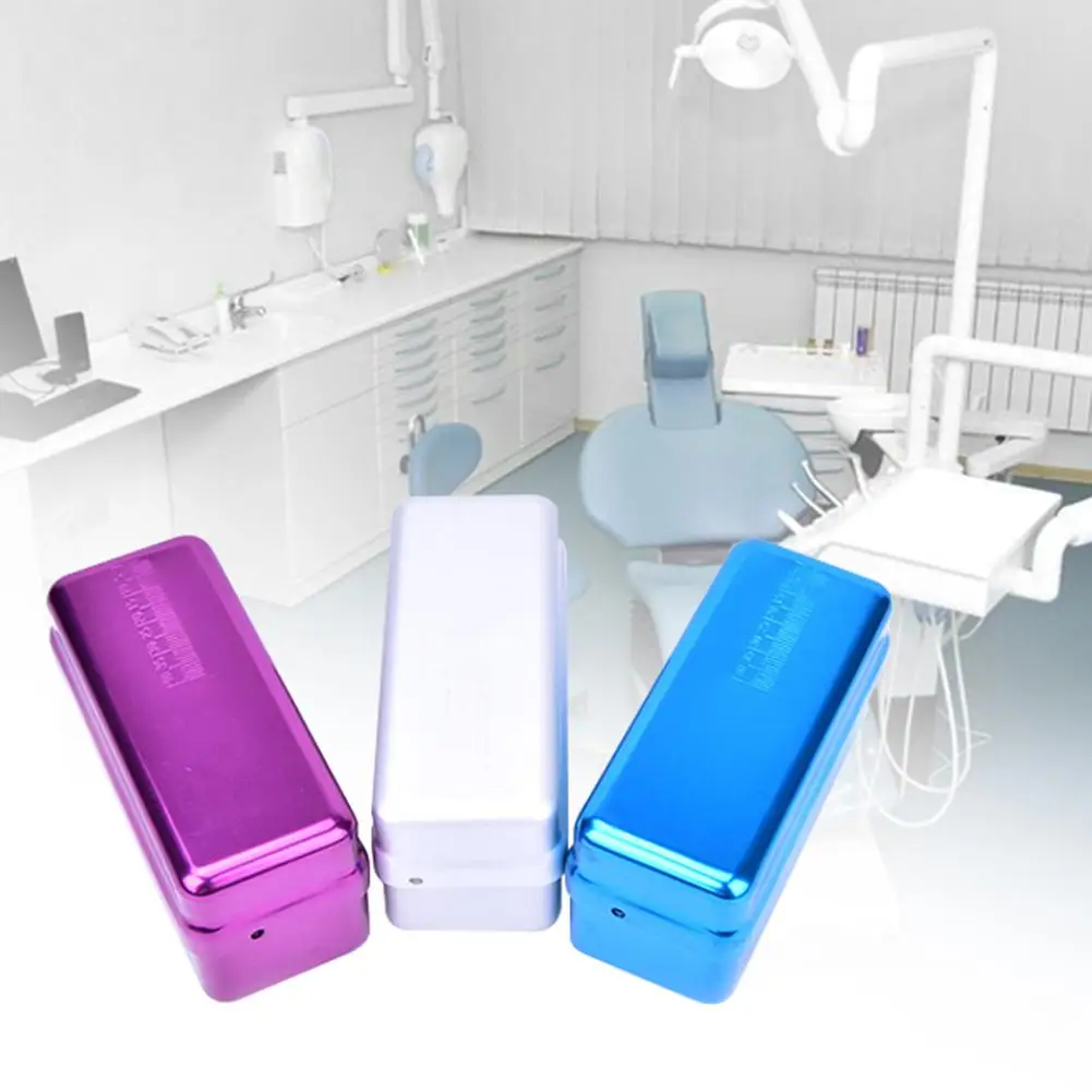 

Hot 1Pc 72 Hole Autoclave Sterilizer Case Dental Aluminium Bur Files Holder Box