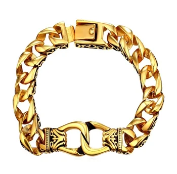 

Vintage Totem Men Stainless Steel Bracelet Jewelry