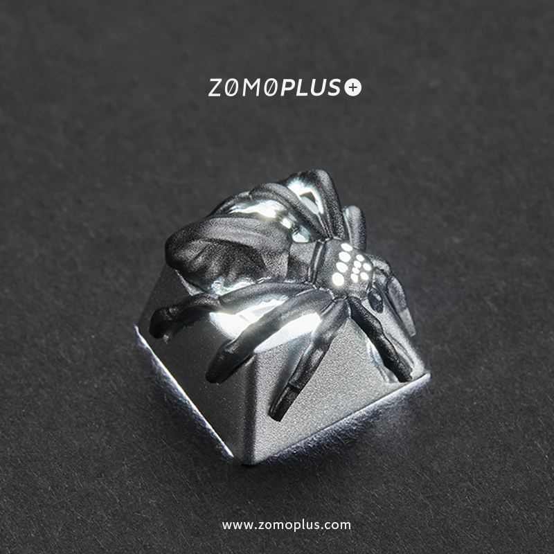 Zomo Plus Fantasias Animais Série-spider Teclado Mecânico de Alumínio Translúcido Artesanal - Imagem 2