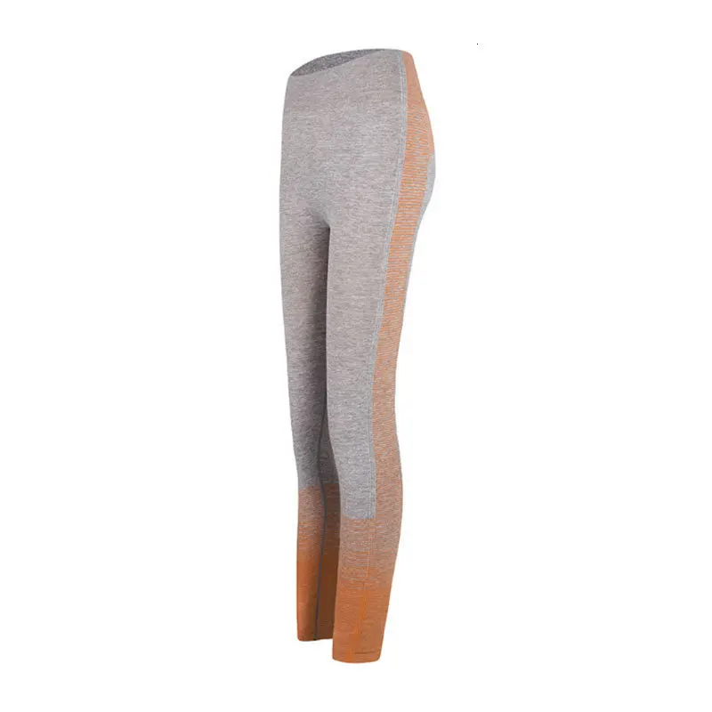 NCLAGEN Women Seamless Yoga Pant Stripe Butt Lifting Tummy Control Tights Squat Proof Capris Gym Sports Fitness Workout Leggings