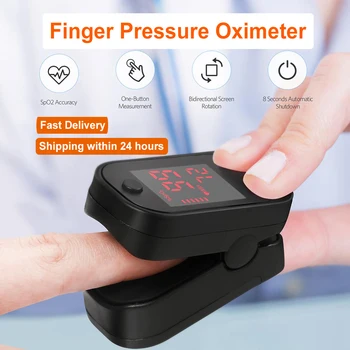 

Pro Finger Pulse Oxygen Saturation Monitor Blood Oximeter Blood Pressure Meter Heart Rate Detector Health Care Tool Dropshipping