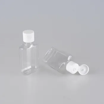 

2000 pcs 60ml hand sanitizer bottle octagonal flip bottle pet sub-bottle