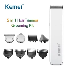 5 In 1 Electric Hair Clipper Household Grooming Kit Rechargeable Battery Cutter With 4 Limit Combs High Quality Hair Trimmer