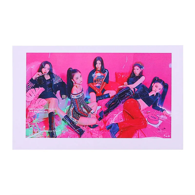 20 шт./компл. K-pop ITZY IT'z различные бумажные фото карты YUNA RYUJIN коллективные ломо карты фотокарты