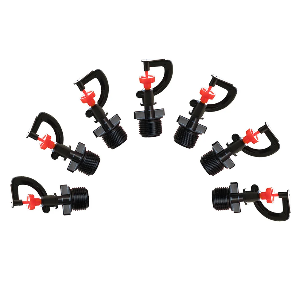 50pcsRotary G ороситель с 1/2 дюйма разъем висит Microsprinkler теплица рассада увлажнения полива IT112