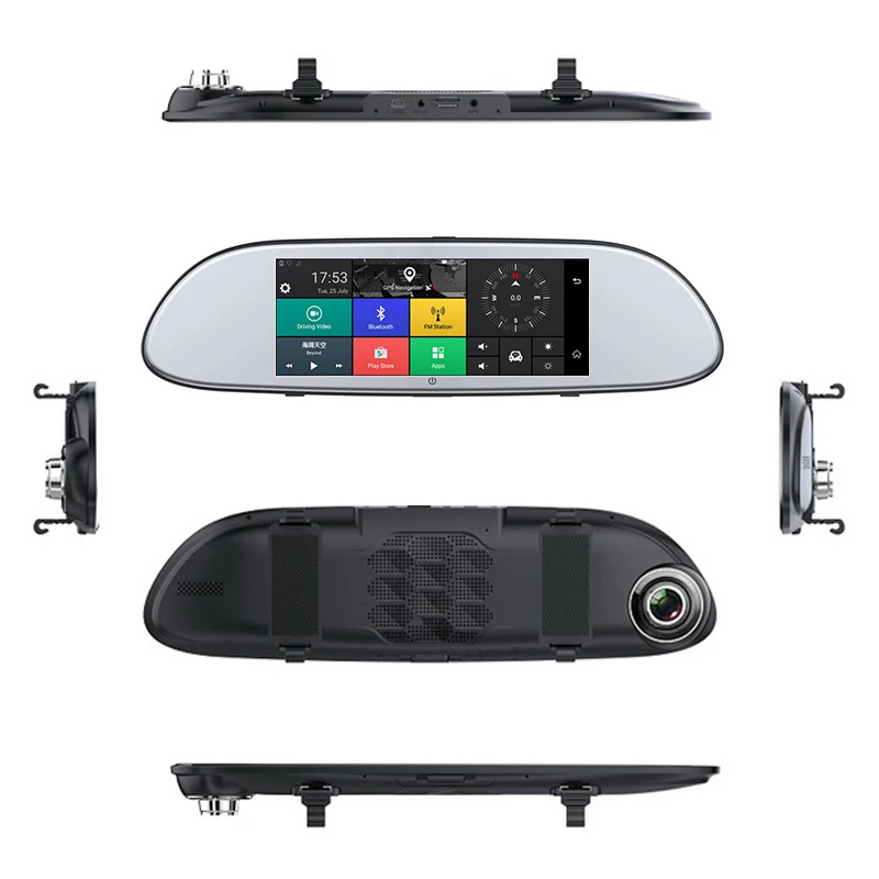 Bluetooth Сенсорный экран автомобильный монитор Android gps MP4