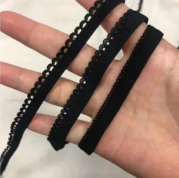 

5 Meters Thin Elastic Lace Band Brief Lingerie Lace Ribbon Trim Sewing 10mm Width DIY Garment Underwear Accessories