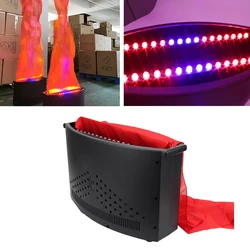 Fausse flamme rouge en soie avec télécommande, 1.8 mètres, Machine à feu pour scène, lampe à effet spécial pour Dj Disco, flamme de mariage 