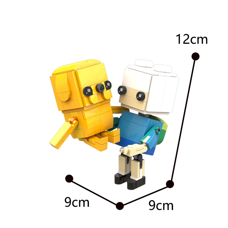 Bloques de construcción lepins para niños, juguete de ladrillos para armar  figura de Finn & Jake de la película Adventureal, serie MOC, ideal para  regalo|Bloques| - AliExpress