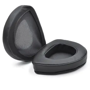 

1Pair Leather Canvas Earpads Soft Sponge Foam Ear Cover Cushion for ASUS ROG Delta Aura Sync Headphones Gaming Headset