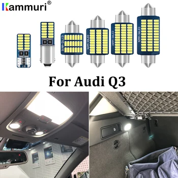

16Pc No Error Interior Dome + Vanity mirror + Trunk + Door + Glove LED light Kit For 2011-2018 AUDI Q3 8U LED Interior Light Kit