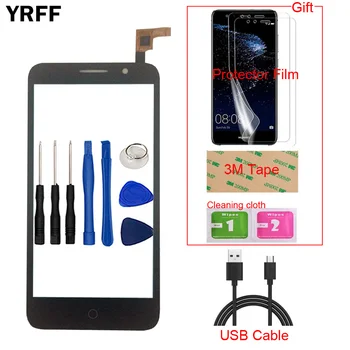 

Mobile Front Touch For Alcatel One Touch Pixi 3 4G OT5065 5065 5065A 5065D 5065X Touch Screen Glass Digitizer Panel Lens Sensor