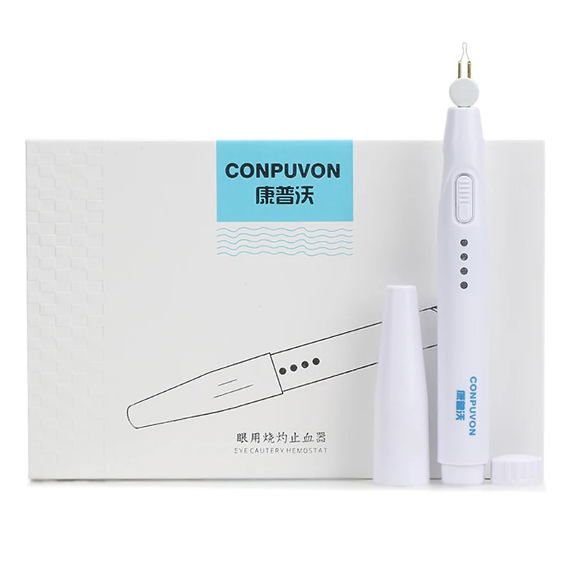Compvo Portable Electrocoagulation Pen Hemostatic Device Surgical Plastic Ophthalmology Electric Cautery Knife Tool Compvo port ophthalmic tool,plastic surgery tool