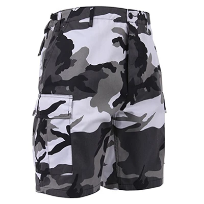 City Camo Город Камуфляж Плюс Размер Грузовой Камуфляж летние бермуды masculina женские хаки брендовые свободные мужские военные армейские тактические шорты для мужчин - Цвет: City Camo