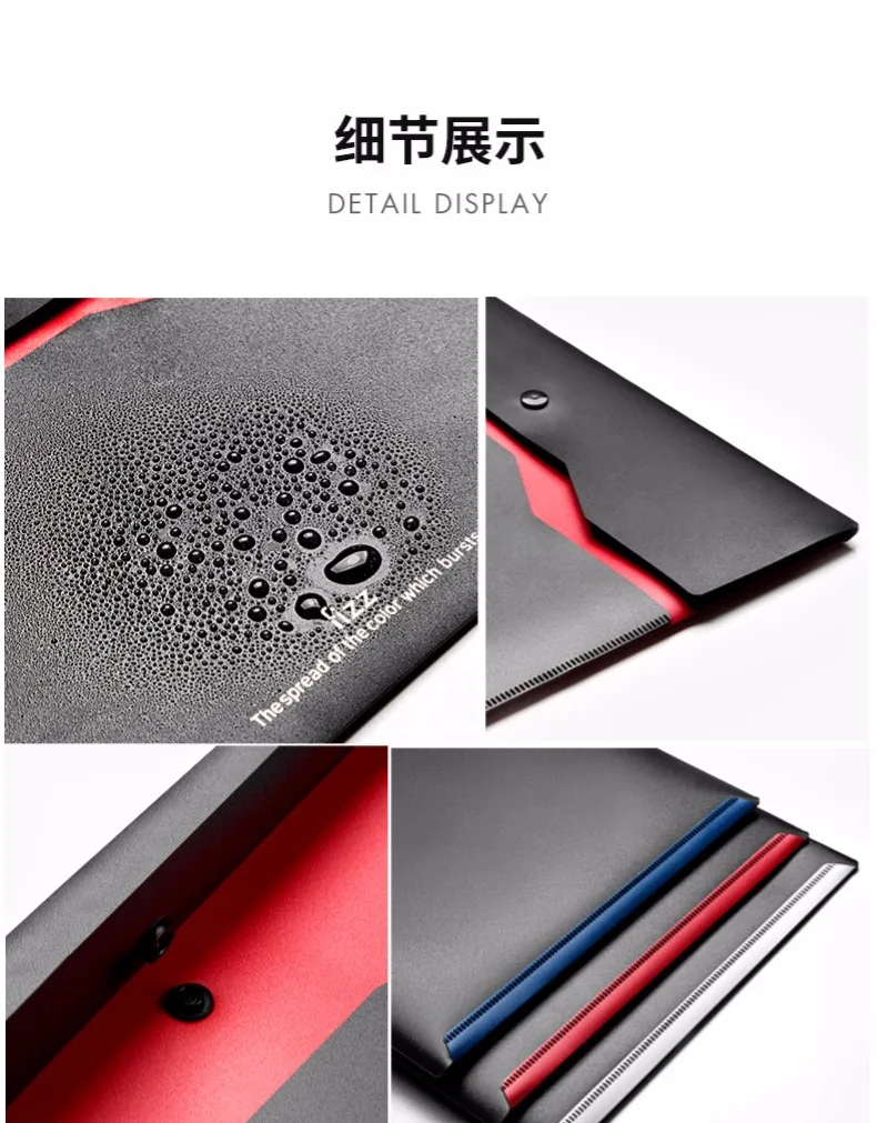 Xiaomi MIjia Youpin Fizz цветной двухслойный файл мешок классический оснастки водонепроницаемый и грязеотталкивающий его можно настроить