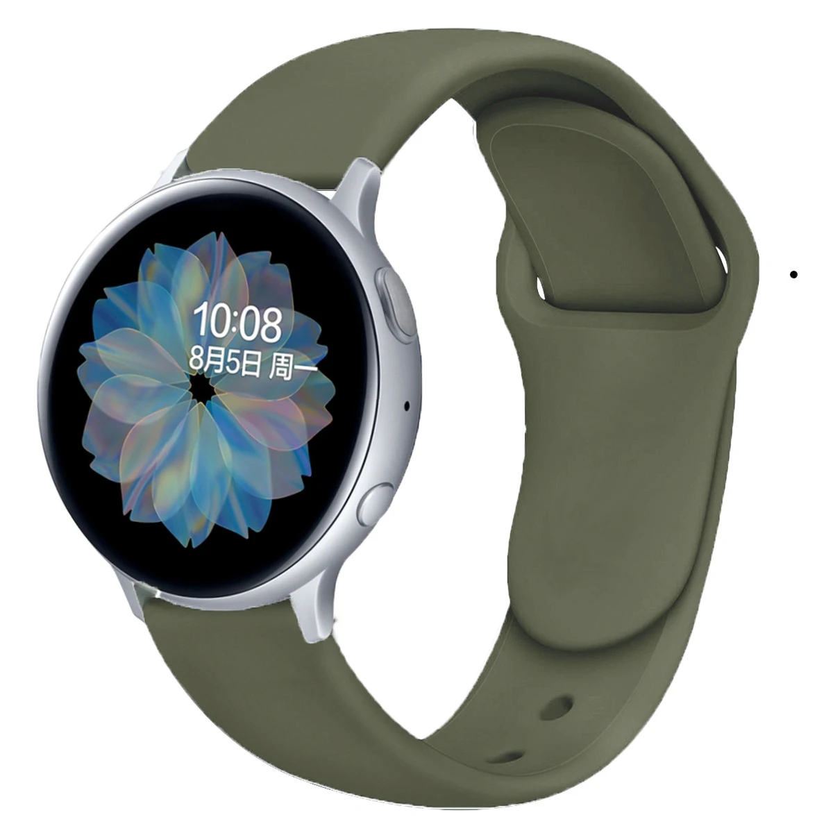 Premium Silicone Smartwatch Strap - 20mm/22mm - Versatile and Comfortable Replacement Band