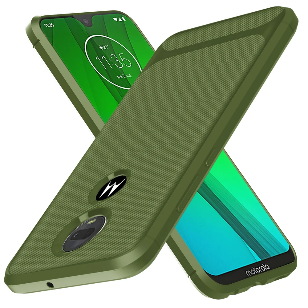 moto motorolaG7 Play G7 power G8 plus Cover Carbon Fiber TPU Shockproof Case |