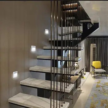 

Intelligent Induction LED Night Light Optical Control Cabinet Stair Lamp LED Light Night Light Sensor Light Motion Sensor