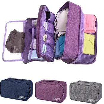 

Bra Underware Travel Storage Dividers Box Socks Bag Briefs Cloth Case Drawer Organizers Clothing Wardrobe Accessories Supplies