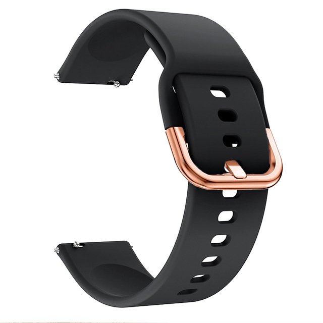 Watch Strap For Samsung Galaxy Watch Active2 40mm 44mm Band Sport Bracelet For Garmin Vivomove HR/Vivoactive 3t-3 Wristband