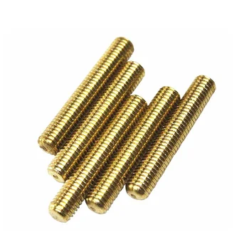 

10pcs M12 x 70mm Brass All Thread Threaded Rod Bar Studs,Pitch 1.75