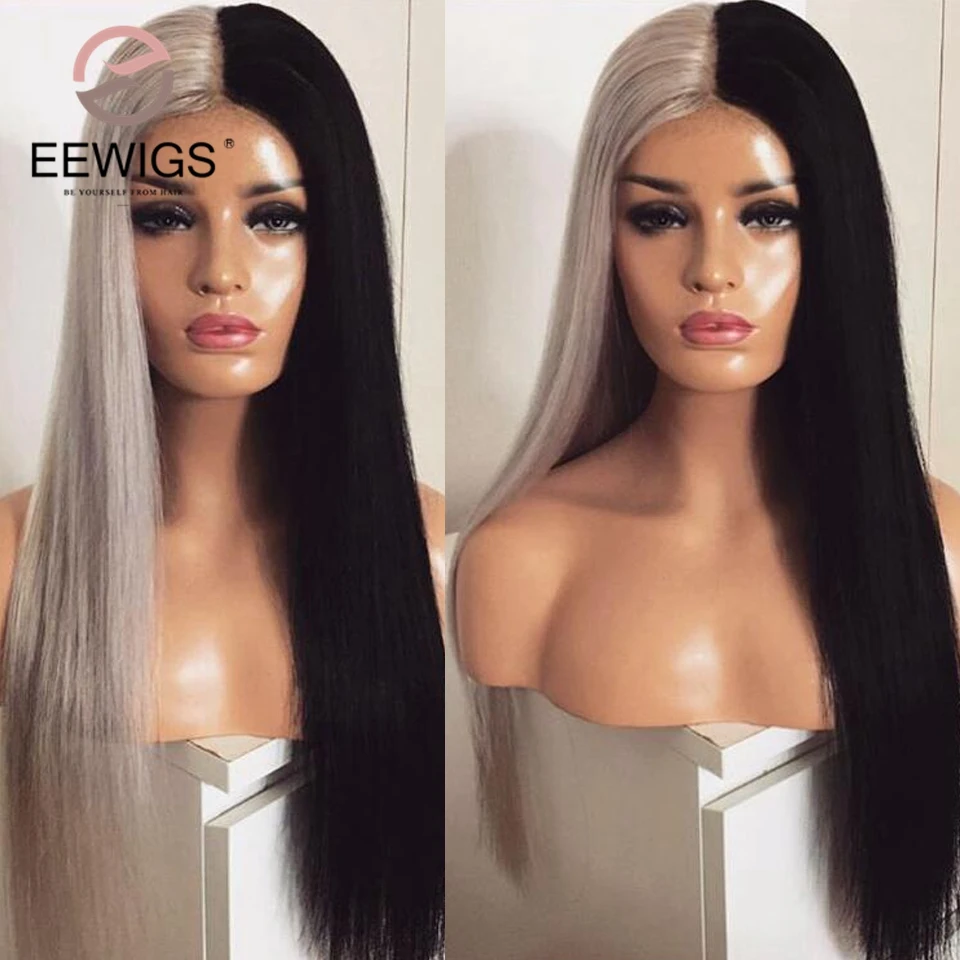 perruque femme blonde mi longue