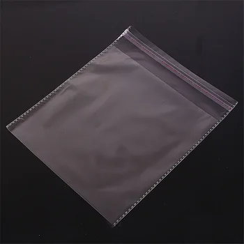 

100pcs 0.05mm/0.07mm/0.09mm Free Shipping Self Adhesive Seal Bags Transparent Packing Bag OPP Bags Accessories Dust-proof Style