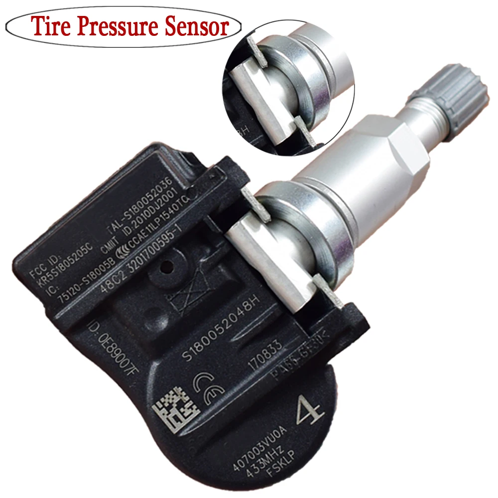 

For Renault Grand Espace Megane For Opel For Vauxhall Tire Pressure 40700-3VU0A TPMS 433Mhz Tyre Pressure Monitoring Sensor