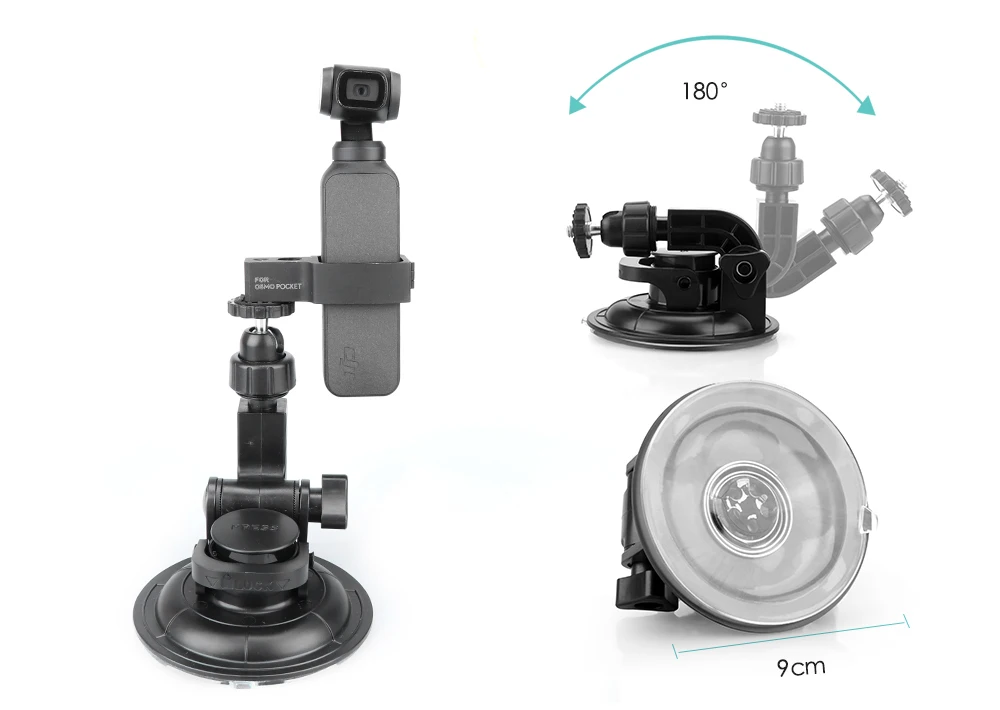 Vamson для DJI OSMO Карманная камера аксессуары комплект адаптер держатель зажим палка для селфи штатив расширительный комплект карданный OPS04