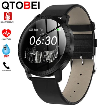 

Smart Watch Men Women OLED Screen Push Message Bluetooth Connectivity Fitness Tracker Heart Rate Monitor For Android IOS