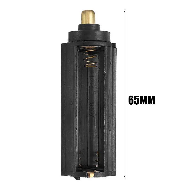 2019 New 1Pcs 18650 Battery Tube + 1pcs AAA Battery Holder Set For Flashlight Torch Lamp For Outdoor Camping Bicycle Light