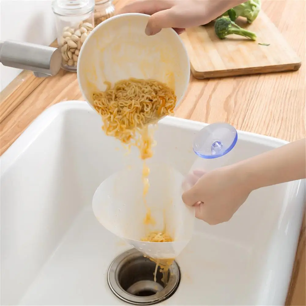Self-Standing Stopper Kitchen Anti-Blocking Device Foldable Filter Simple Sink Recyclable Collapsible Drain filter
