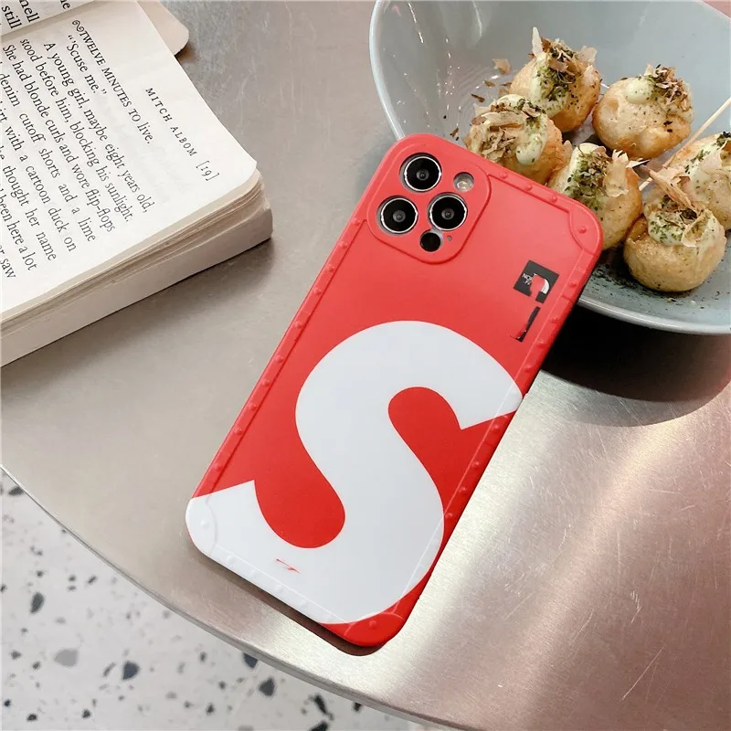 Street Fashion S  Soft Case For Iphone 13 11 12 Pro Max Mini 7 8 Plus Xr X Xs Max Se Silicone Phone Cover Luxury Fundas Capa