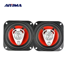 AIYIMA 2 шт. 4 дюйма аудио музыка стерео портативный динамик s автомобильный коаксиальный Hifi Звук динамик 4 Ом 180 Вт 3 Способ Авто громкий динамик