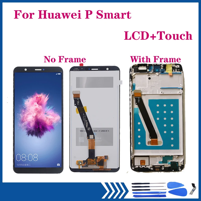 

For Huawei P Smart LCD Display Touch Screen Digitizer Assembly For Huawei enjoy 7S With Frame FIG LA1 LX1 L21 LCD Repair parts