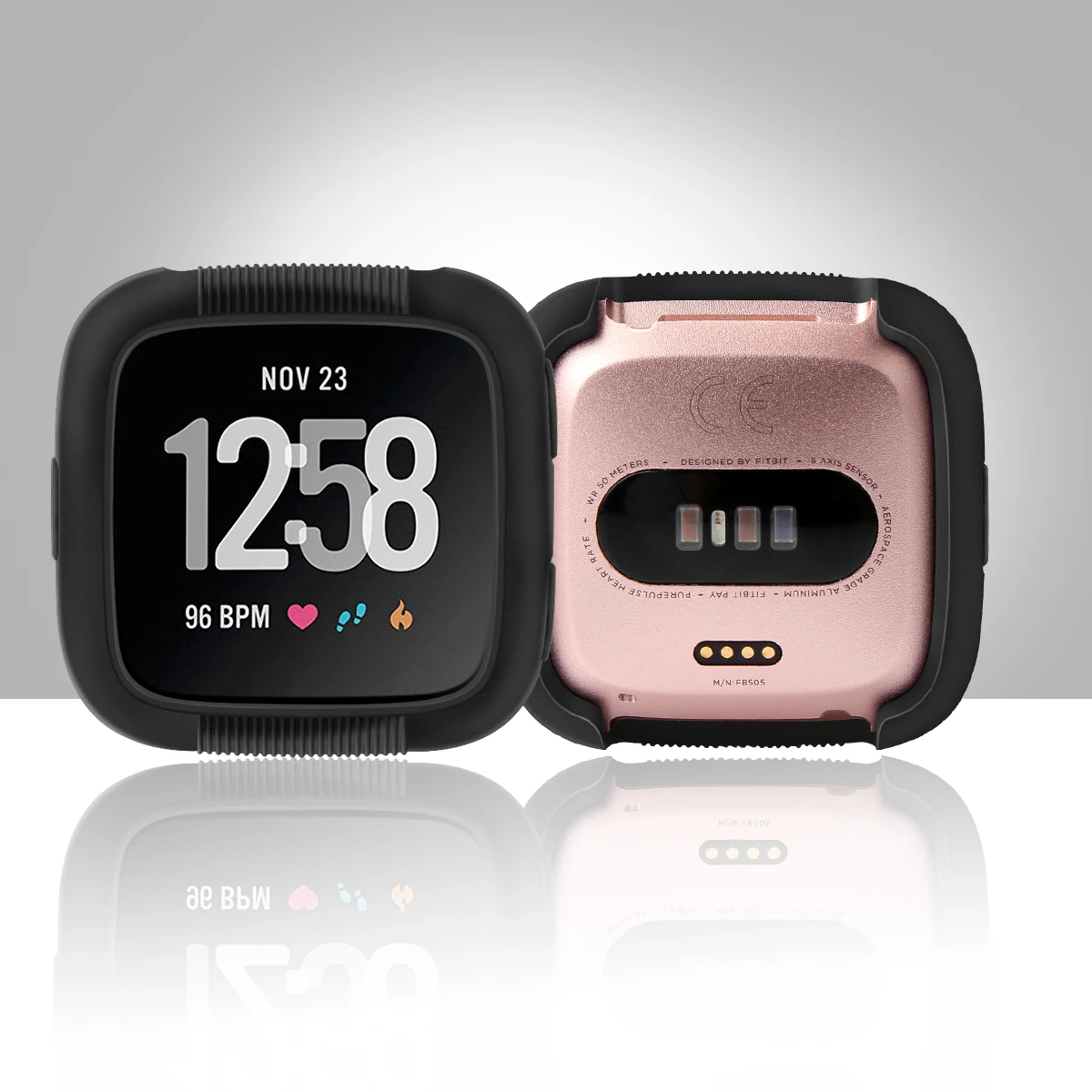 Full Protective Case Cover For Fitbit Versa Watch Protective Cover Anti-drop TPU Silicone Watchcase Correa For Fitbit Versa Case